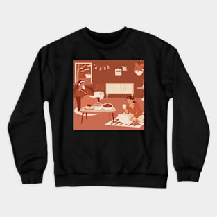 Cozy Day-in Crewneck Sweatshirt